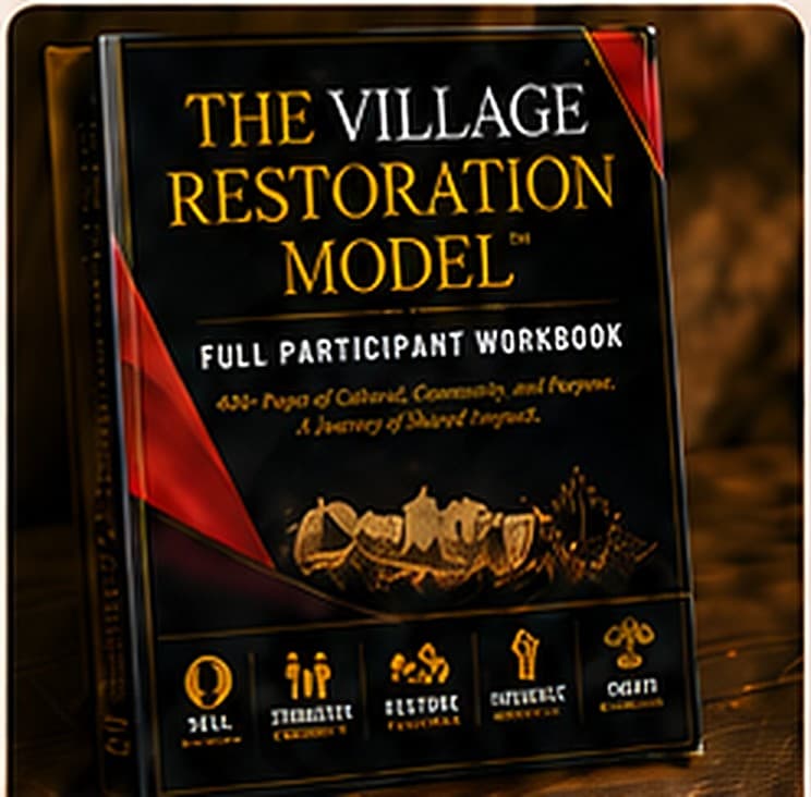 The Village Restoration Model full participant workbook cover